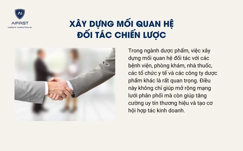 X&acirc;y dựng mối quan hệ đối t&aacute;c chiến lược