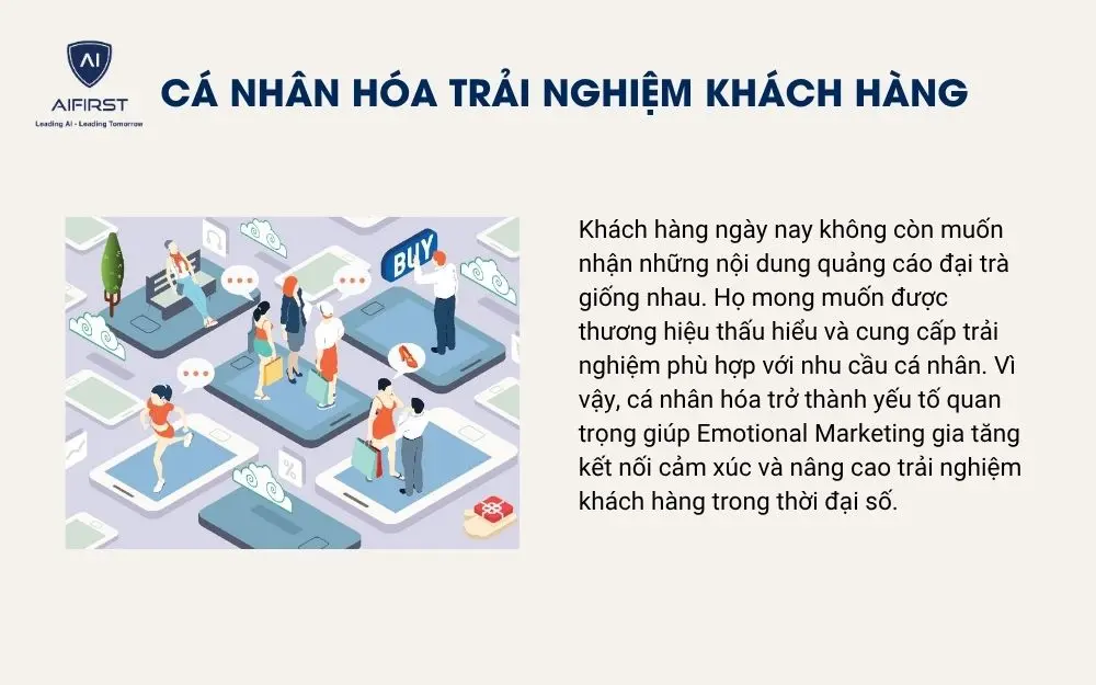 C&aacute; nh&acirc;n h&oacute;a trải nghiệm kh&aacute;ch h&agrave;ng