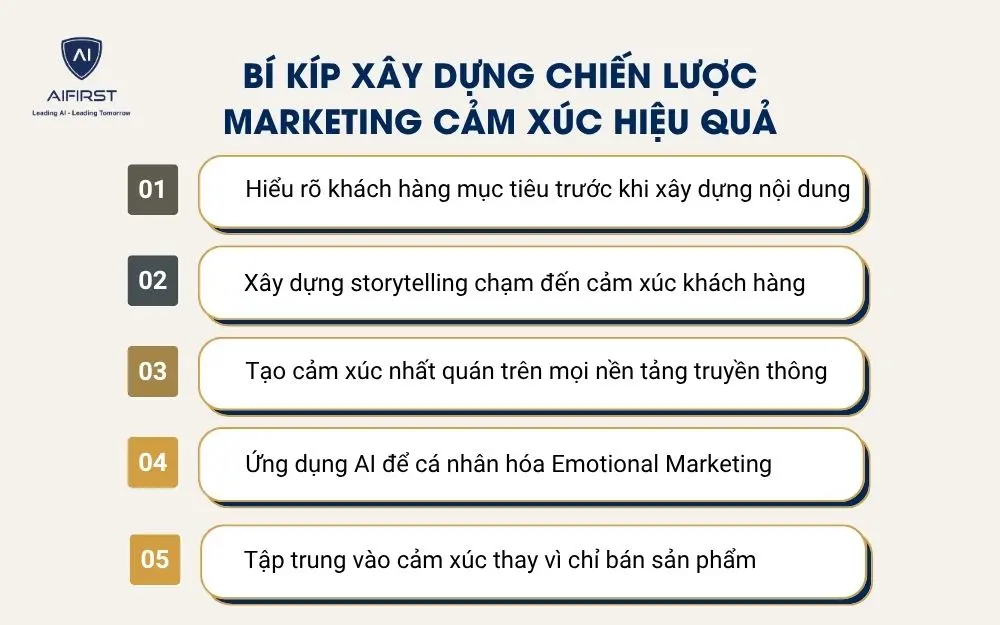 B&iacute; k&iacute;p x&acirc;y dựng chiến lược marketing cảm x&uacute;c hiệu quả
