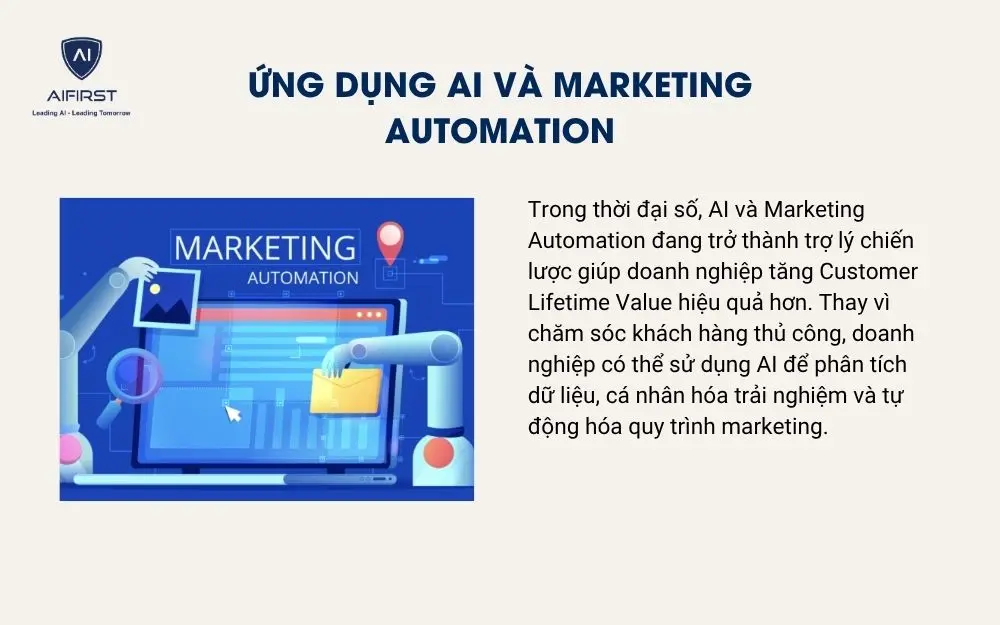 Ứng dụng AI v&agrave; Marketing Automation