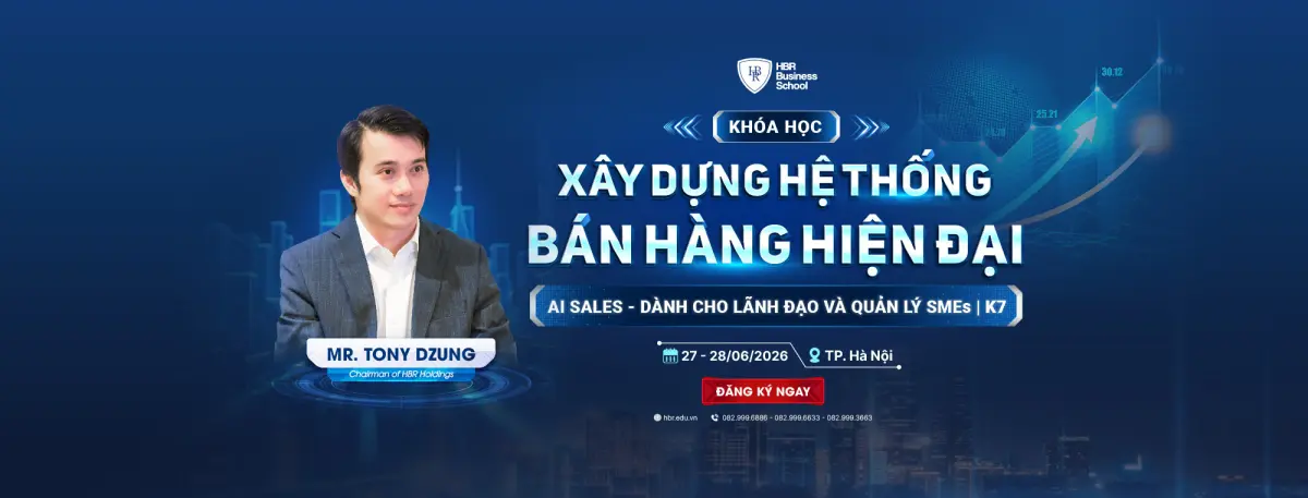 X&Acirc;Y DỰNG HỆ THỐNG B&Aacute;N H&Agrave;NG HIỆN ĐẠI &ndash; AI SALES 2025