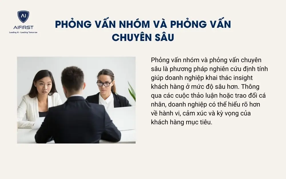 Phỏng vấn nh&oacute;m v&agrave; phỏng vấn chuy&ecirc;n s&acirc;u