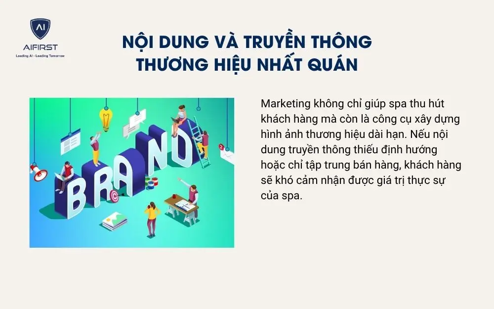Nội dung v&agrave; truyền th&ocirc;ng thương hiệu nhất qu&aacute;n