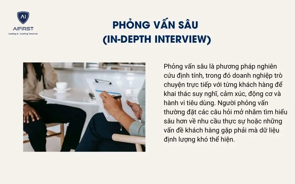Phỏng vấn s&acirc;u (In-depth Interview)