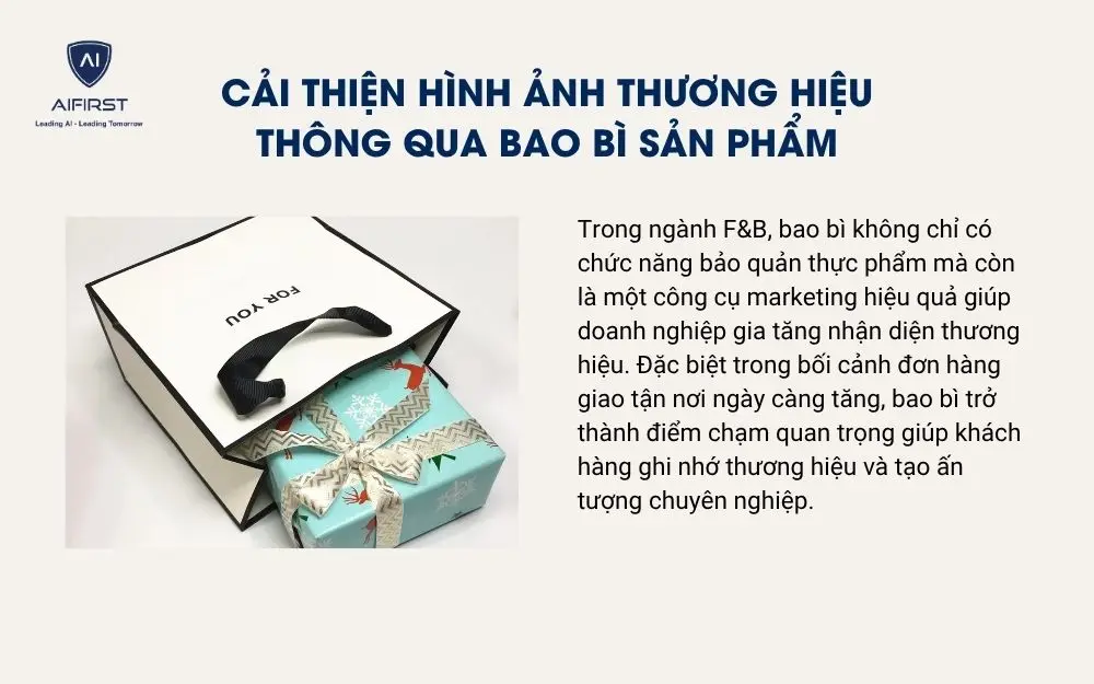 Cải thiện h&igrave;nh ảnh thương hiệu th&ocirc;ng qua bao b&igrave; sản phẩm