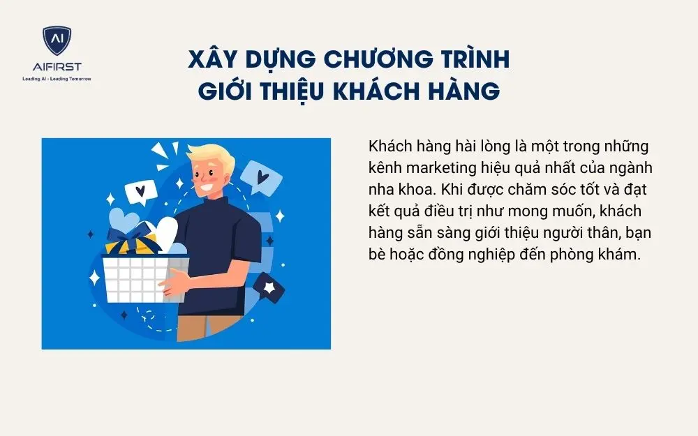 X&acirc;y dựng chương tr&igrave;nh giới thiệu kh&aacute;ch h&agrave;ng