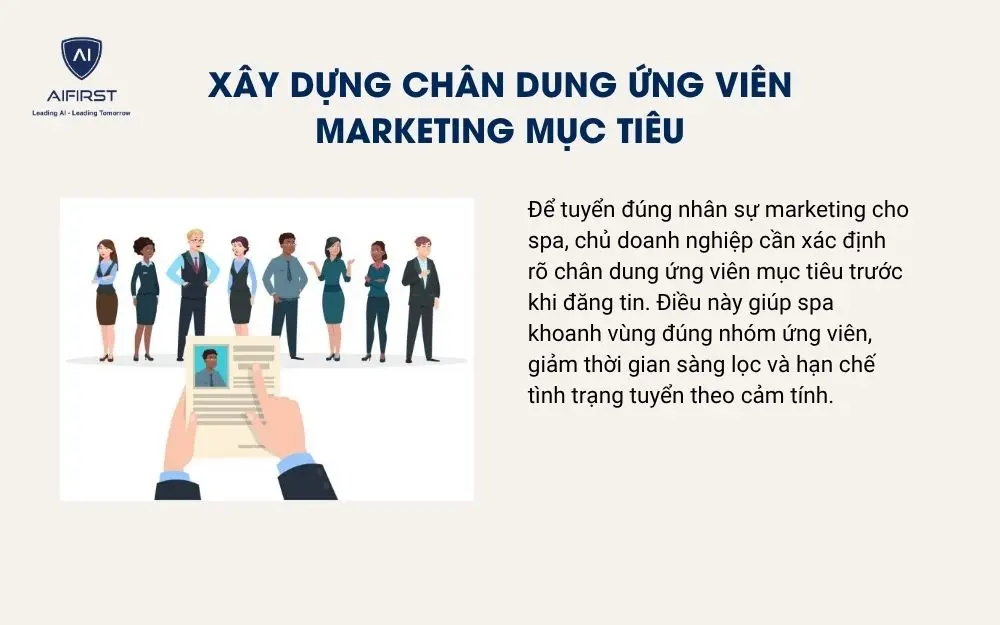 X&acirc;y dựng ch&acirc;n dung ứng vi&ecirc;n marketing mục ti&ecirc;u