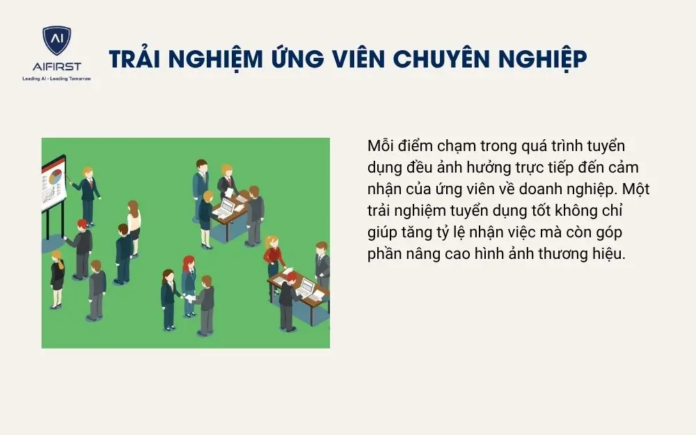 Trải nghiệm ứng vi&ecirc;n chuy&ecirc;n nghiệp