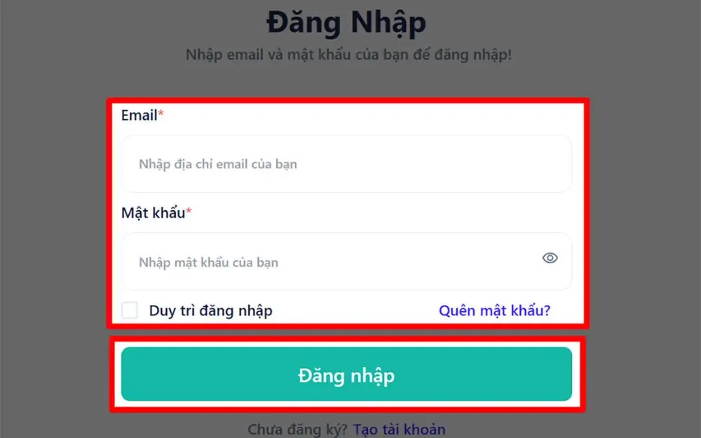  Truy cập v&agrave;o trang chủ ChatBotX 