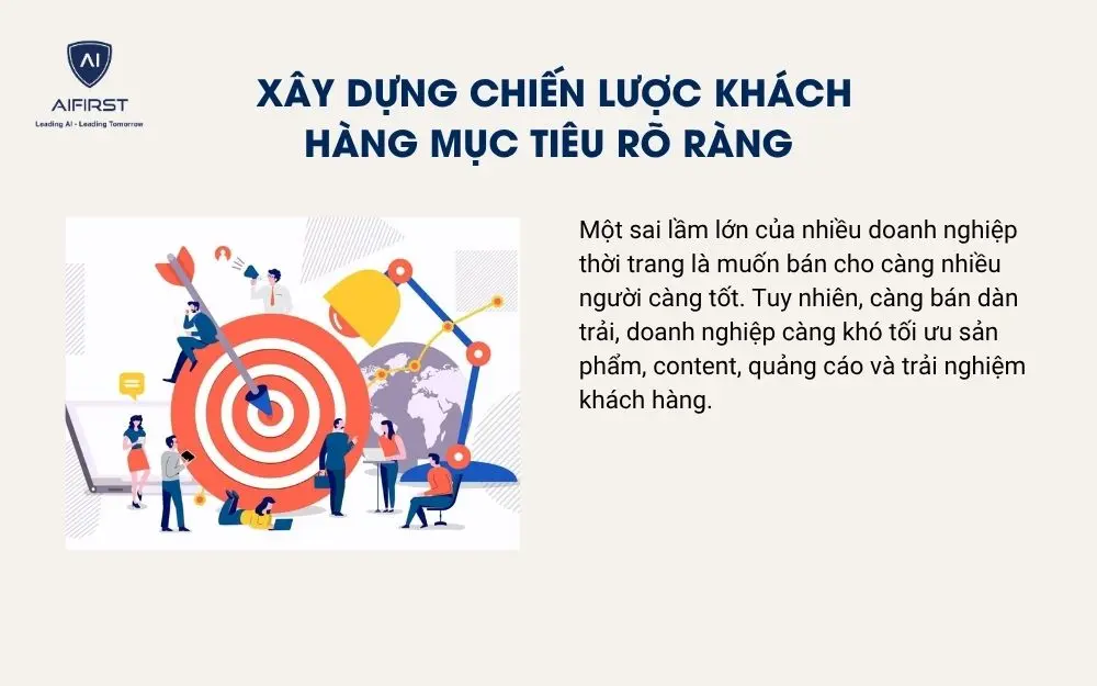 X&acirc;y dựng chiến lược kh&aacute;ch h&agrave;ng mục ti&ecirc;u r&otilde; r&agrave;ng