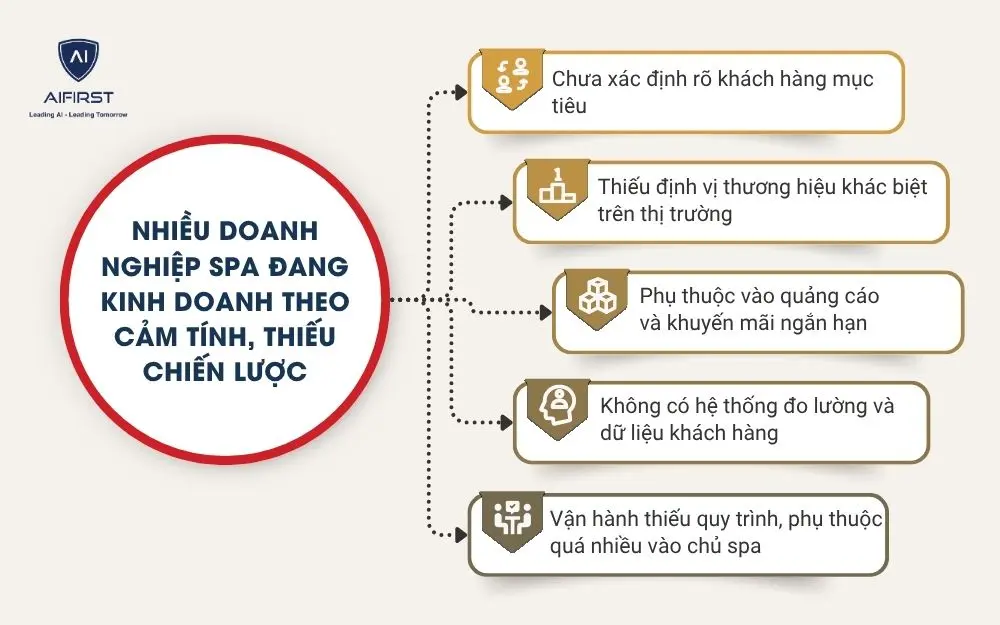 Nhiều doanh nghiệp spa đang kinh doanh theo cảm t&iacute;nh, thiếu chiến lược