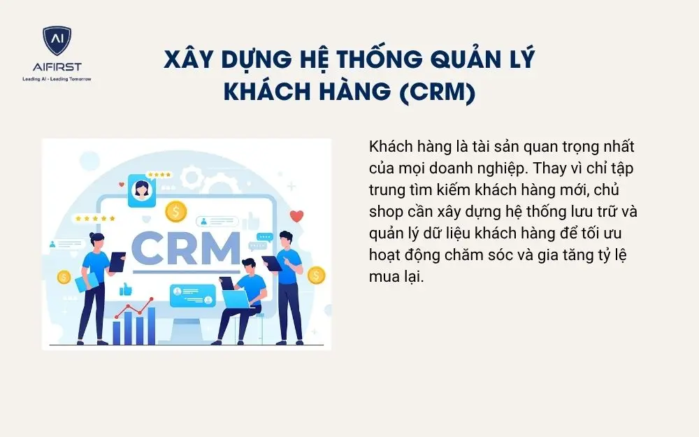 X&acirc;y dựng hệ thống quản l&yacute; kh&aacute;ch h&agrave;ng (CRM)
