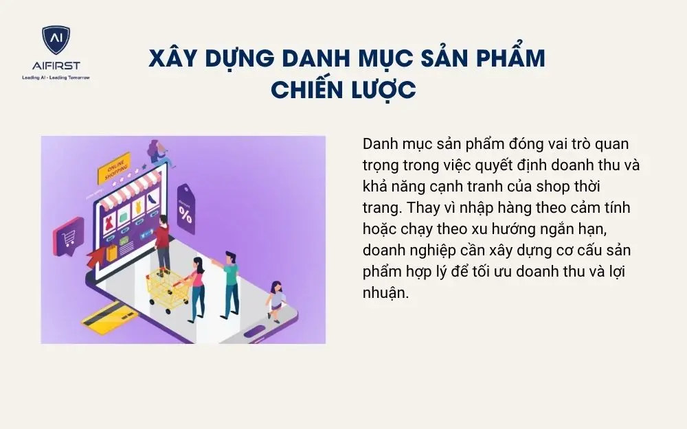X&acirc;y dựng danh mục sản phẩm chiến lược