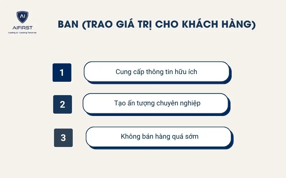 Ban (Trao gi&aacute; trị cho kh&aacute;ch h&agrave;ng)