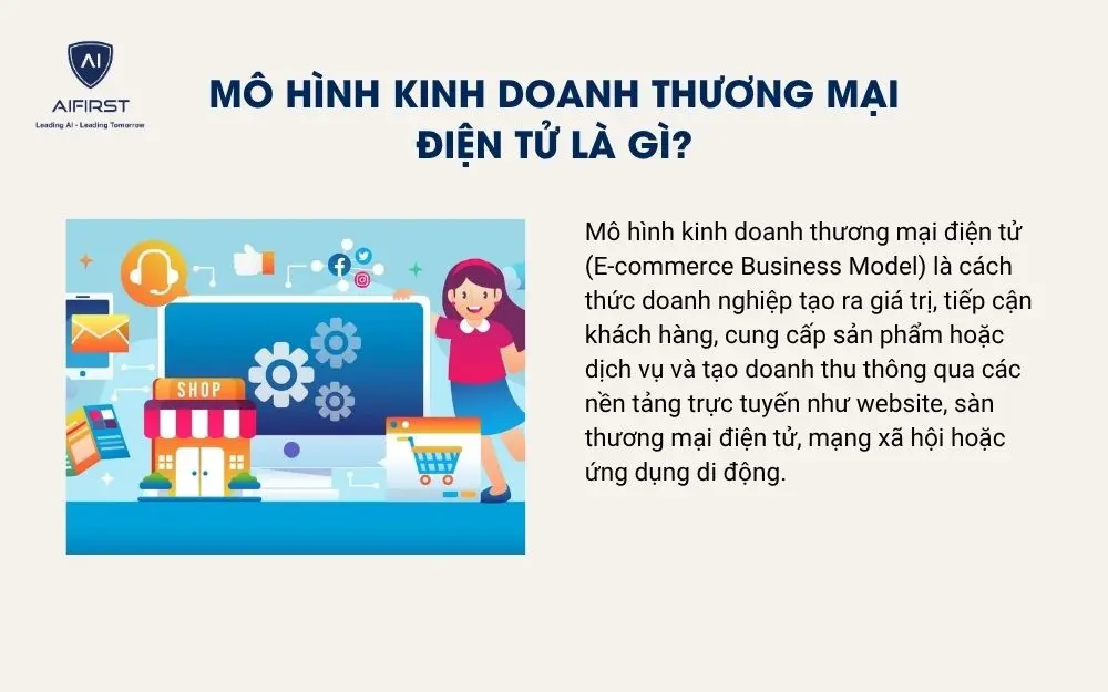 M&ocirc; h&igrave;nh kinh doanh thương mại điện tử l&agrave; g&igrave;?