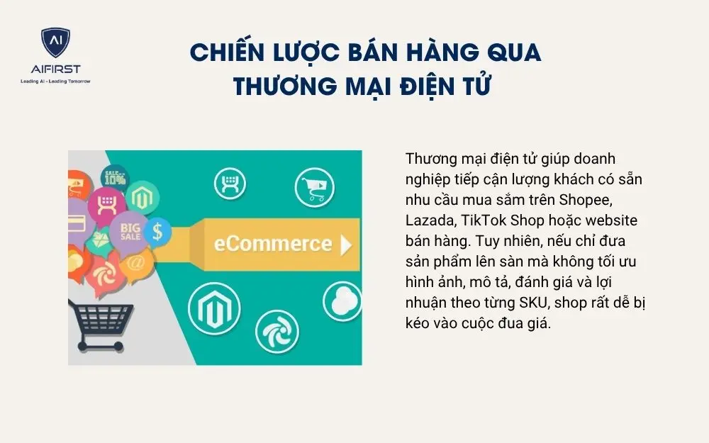 Chiến lược b&aacute;n h&agrave;ng qua thương mại điện tử