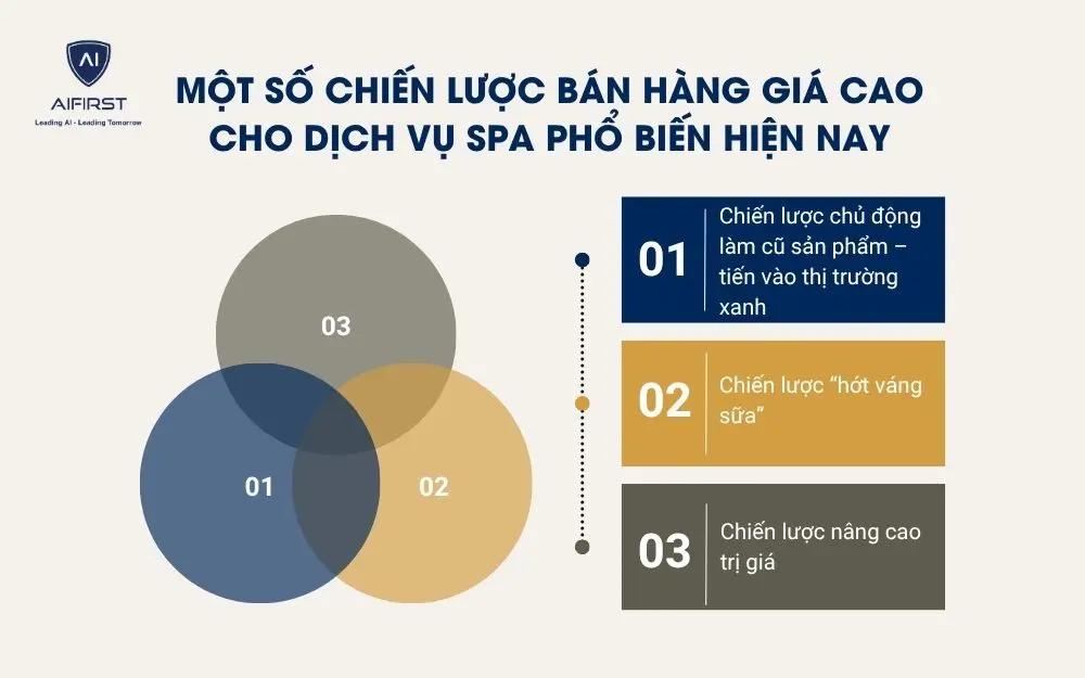 Một số chiến lược b&aacute;n h&agrave;ng gi&aacute; cao cho dịch vụ spa phổ biến hiện nay