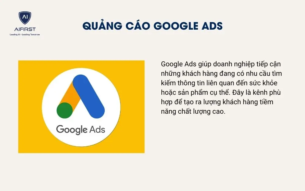 Quảng c&aacute;o Google Ads