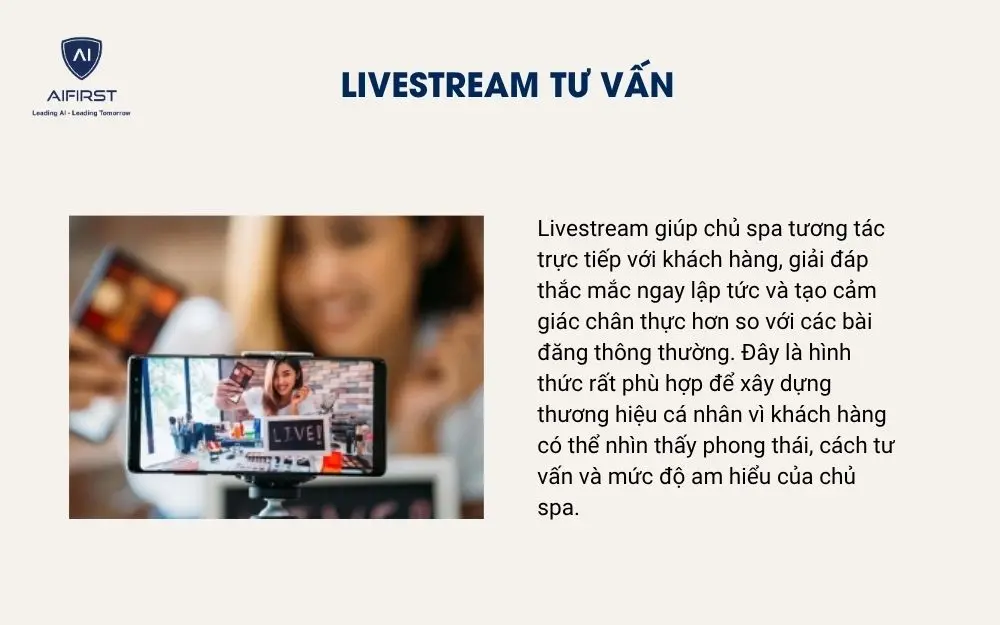 Livestream tư vấn