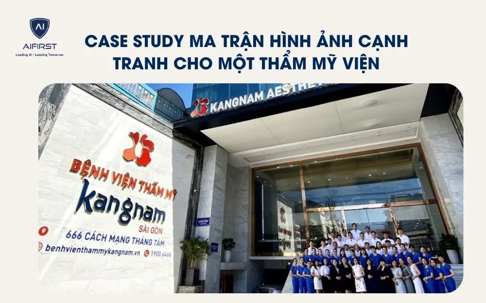 Case study ma trận h&igrave;nh ảnh cạnh tranh cho một thẩm mỹ viện