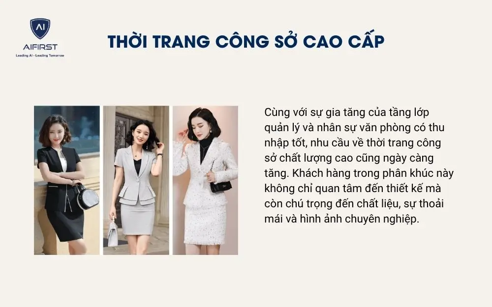 Thời trang c&ocirc;ng sở cao cấp