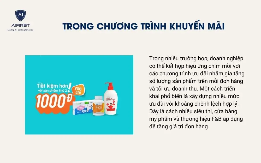 Trong chương tr&igrave;nh khuyến m&atilde;i