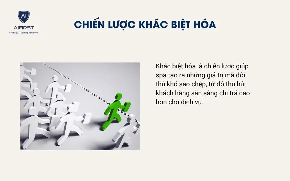 Chiến lược kh&aacute;c biệt h&oacute;a