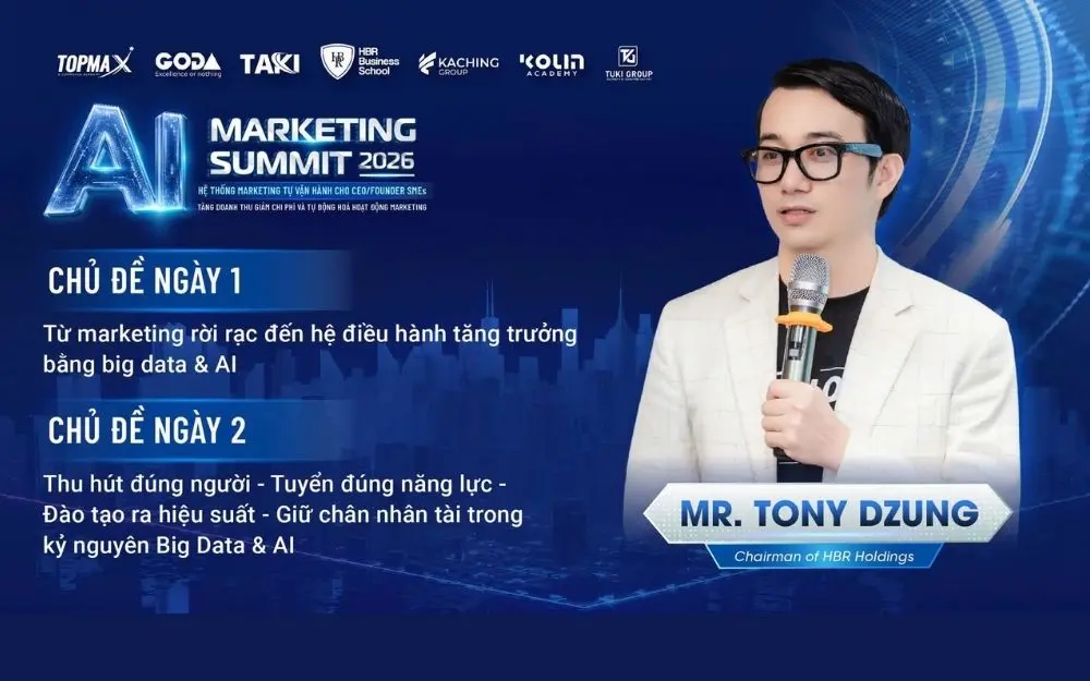 Mr. Tony Dzung &ndash; Chairman of HBR Holdings