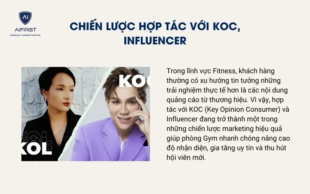 Chiến lược hợp t&aacute;c với KOC, Influencer