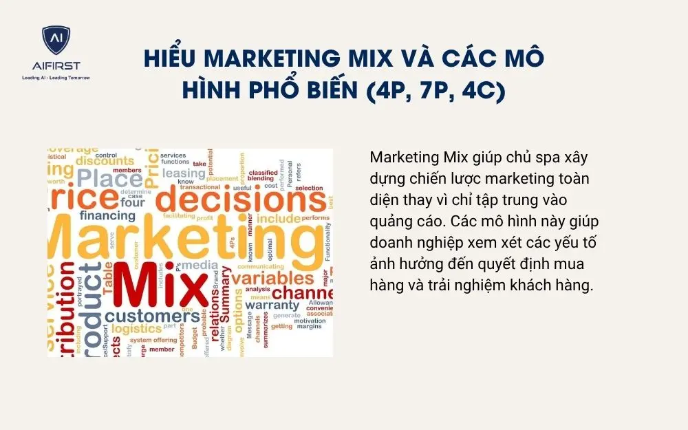 Hiểu Marketing Mix v&agrave; c&aacute;c m&ocirc; h&igrave;nh phổ biến (4P, 7P, 4C)