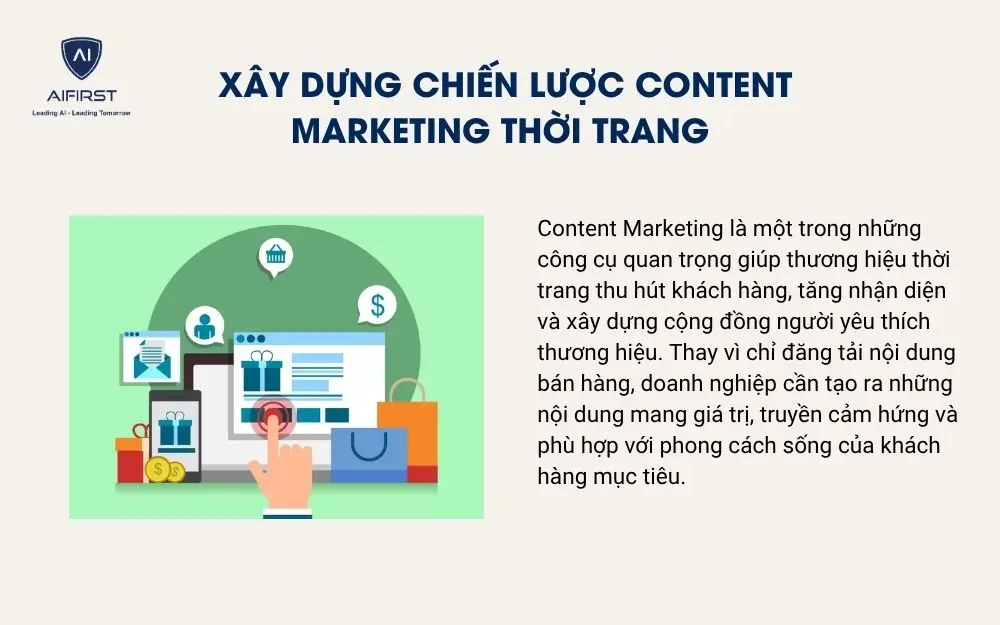X&acirc;y dựng chiến lược Content Marketing thời trang
