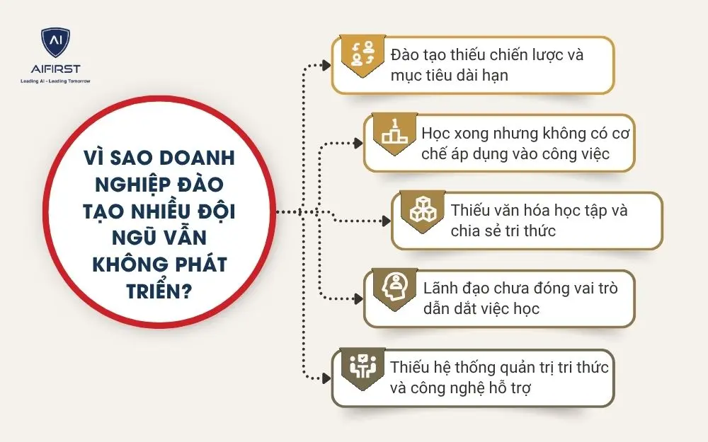 V&igrave; sao doanh nghiệp đ&agrave;o tạo nhiều đội ngũ vẫn kh&ocirc;ng ph&aacute;t triển?