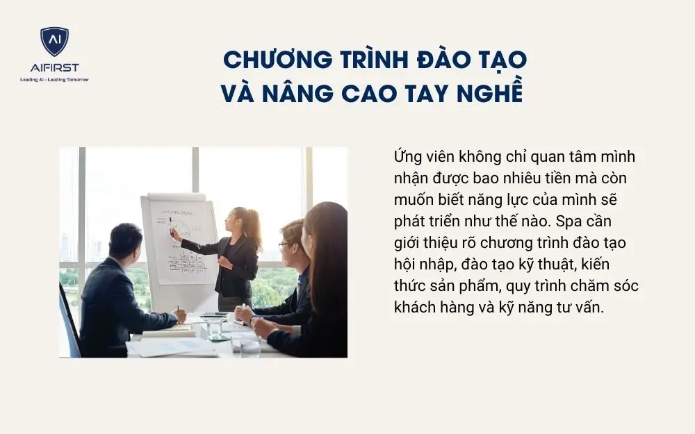 Chương tr&igrave;nh đ&agrave;o tạo v&agrave; n&acirc;ng cao tay nghề