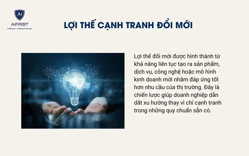 Lợi thế cạnh tranh đổi mới