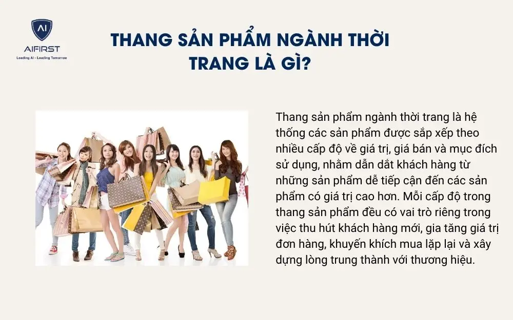 Thang sản phẩm ng&agrave;nh thời trang l&agrave; g&igrave;?