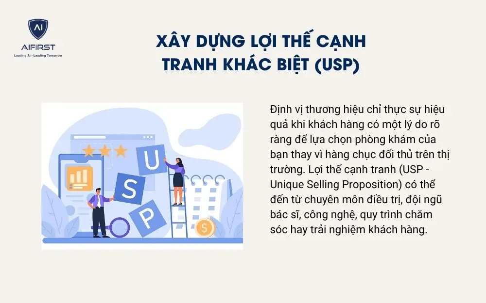  X&acirc;y dựng lợi thế cạnh tranh kh&aacute;c biệt 