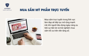 Mua sắm mỹ phẩm trực tuyến