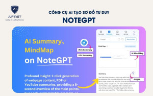 Note GPT là công cụ vẽ sơ đồ tư duy