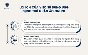  Lợi ích của việc sử dụng ứng dụng thử quần áo online