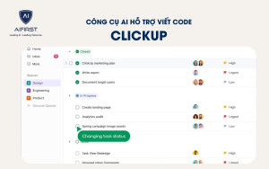 Công cụ AI viết code: ClickUp