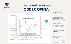 Công cụ AI viết code: Codex OpenAI