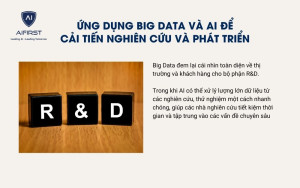 Ứng dụng Big Data và AI để cải tiến nghiên cứu và phát triển