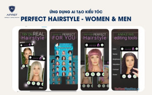 Ứng dụng tạo kiểu tóc: Perfect Hairstyle - Women & Men