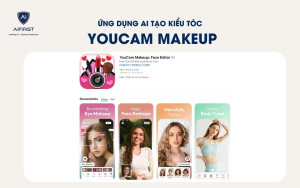 Ứng dụng tạo kiểu tóc: YouCam Makeup