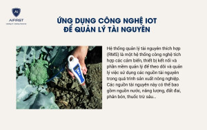 Ứng dụng công nghệ IOT trong nông nghiệp để quản lý tài nguyên