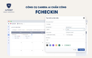 Công cụ camera AI chấm công: fCheckin