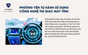 Các phương tiện tự hành sử dụng công nghệ thị giác máy tính