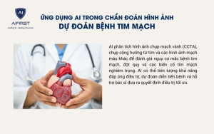 Ứng dụng AI chẩn đoán hình ảnh dự đoán bệnh tim mạch