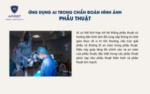 Ứng dụng AI chẩn đoán hình ảnh để phẫu thuật