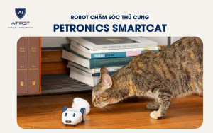 Robot chăm sóc thú cưng: Petronics SmartCat